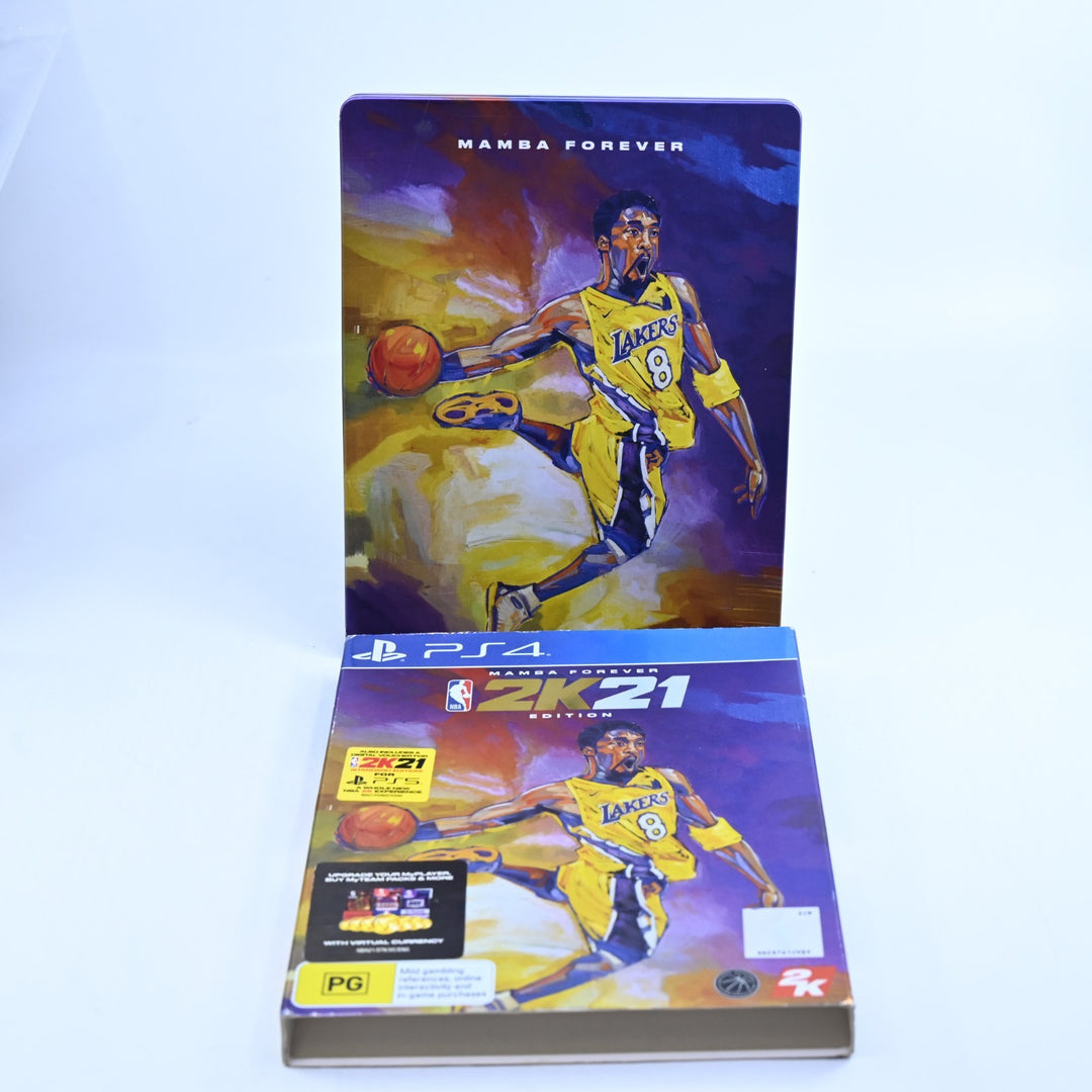 NBA 2k21 Mamba Forever Edition - Steelbook and Slip Only - No Game - PS4 Game