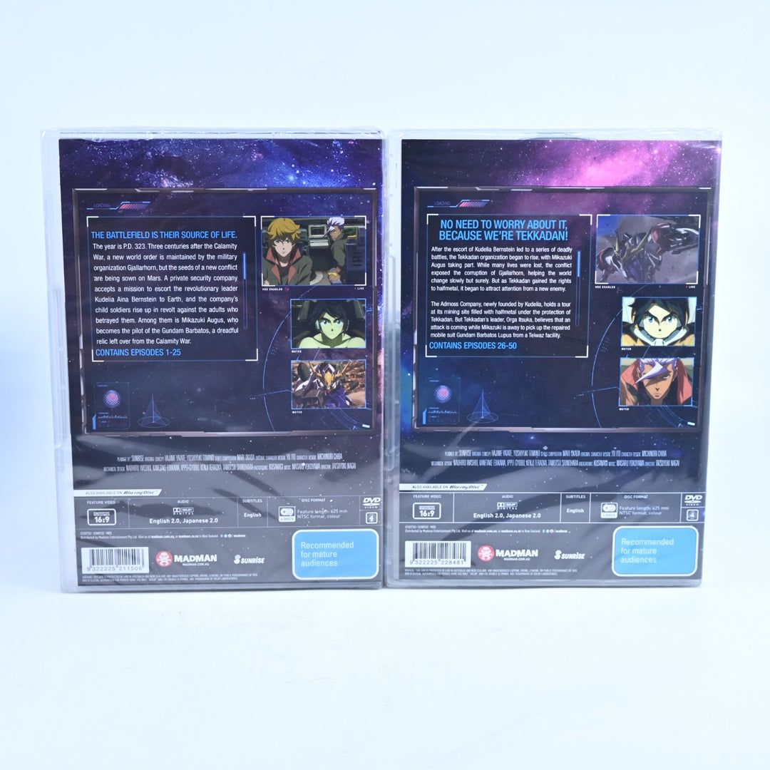 SEALED! Mobile Suit Gundam: Iron Blooded Orphans - Complete - Anime DVD