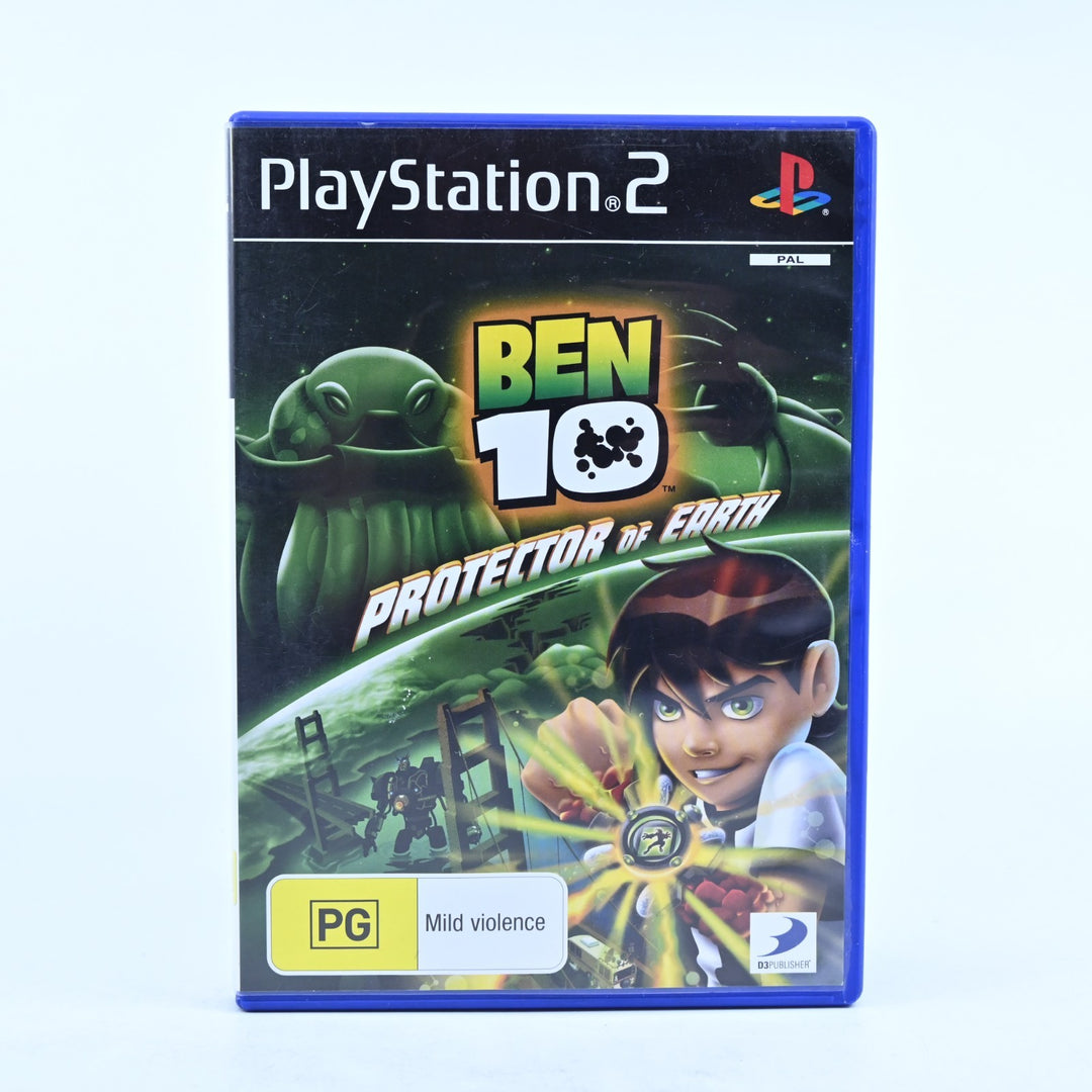 Ben 10 Protector of Earth - Sony Playstation 2 / PS2 Game - No Manual - PAL