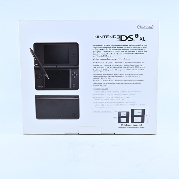 AS NEW! Bronze Nintendo DSi XL Boxed Console - AUS PAL - FREE POST!