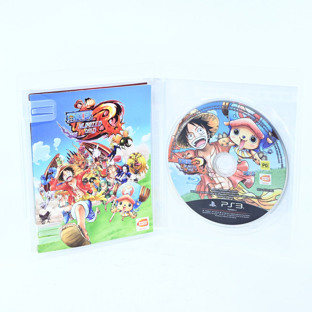 One Piece Unlimited World - Sony Playstation 3 / PS3 Game + Manual - FREE POST!
