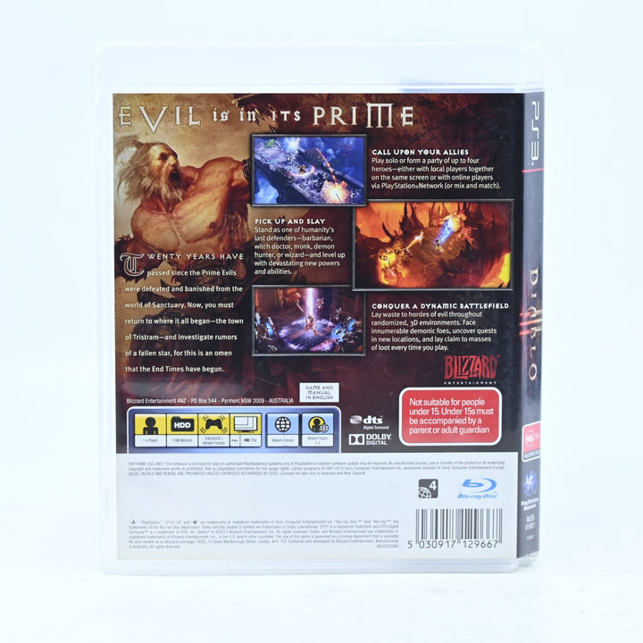 Diablo III 3 - Sony Playstation 3 / PS3 Game - FREE POST!