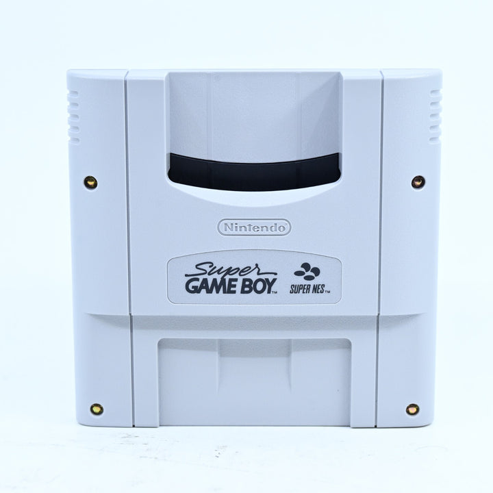 Super Game Boy / Gameboy - Super Nintendo / SNES Accessory + Manual - PAL