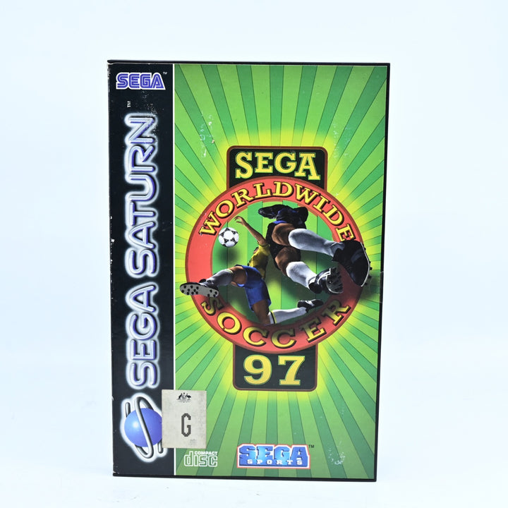 SEGA Worldwide Soccer 97 - Sega Saturn Game - PAL - MINT DISC!
