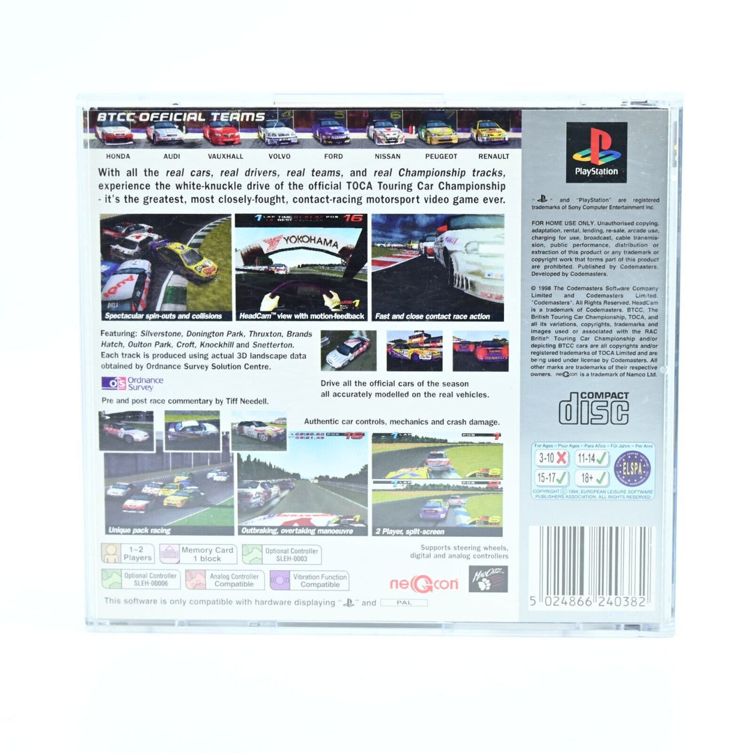 Toca Touring Car Championship - Sony Playstation 1 / PS1 Game - PAL - MINT DISC!