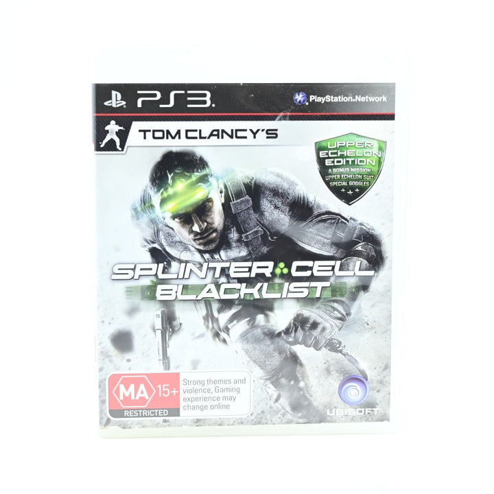 Tom Clancy's Splinter Cell Blacklist - Sony Playstation 3 / PS3 Game - No Manual