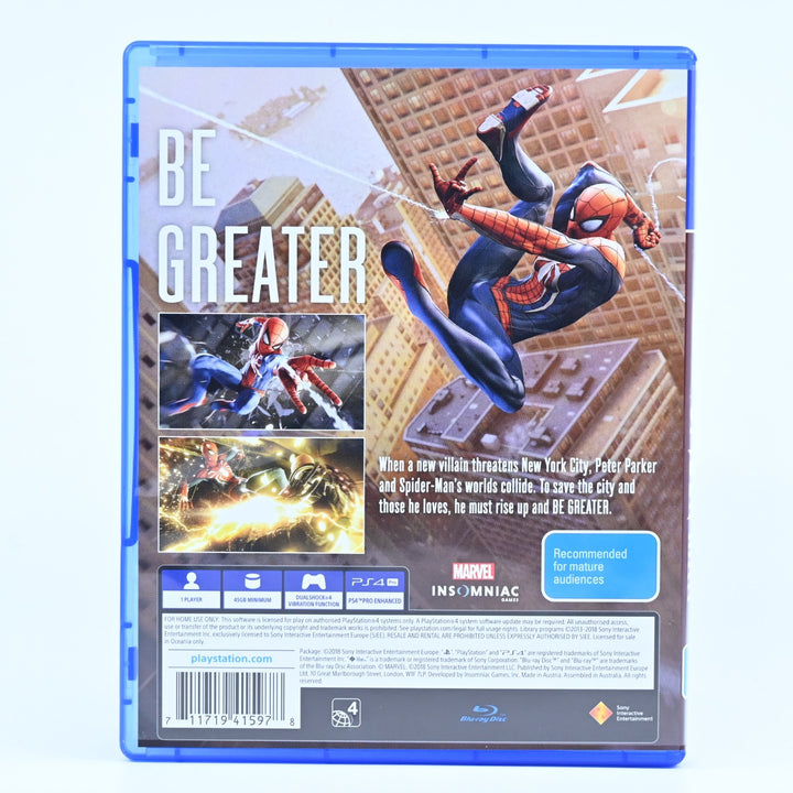 Marvel Spider-Man - Sony Playstation 4 / PS4 Game - FREE POST!