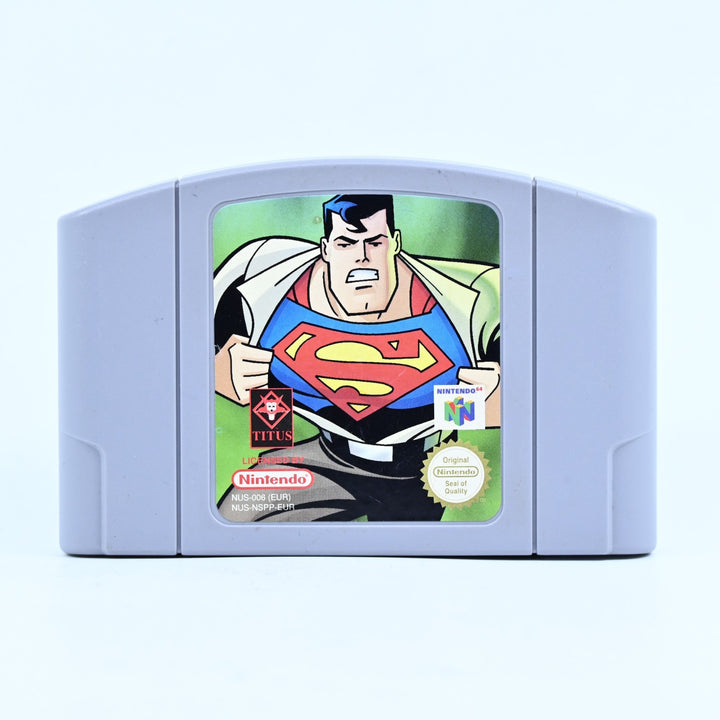 Superman - N64 / Nintendo 64 Game - PAL - FREE POST!