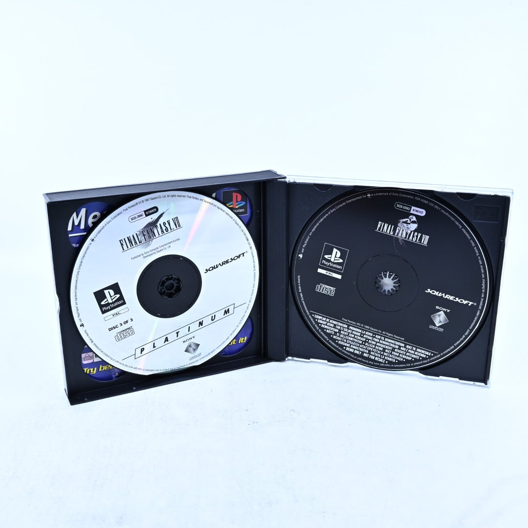 Final Fantasy VII - Sony Playstation 1 / PS1 Game + Manual - PAL - MINT DISC!