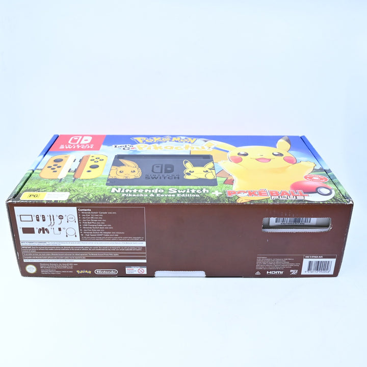 Pokemon Let's Go Pikachu & Eevee Edition - Nintendo Switch Boxed Console - PAL