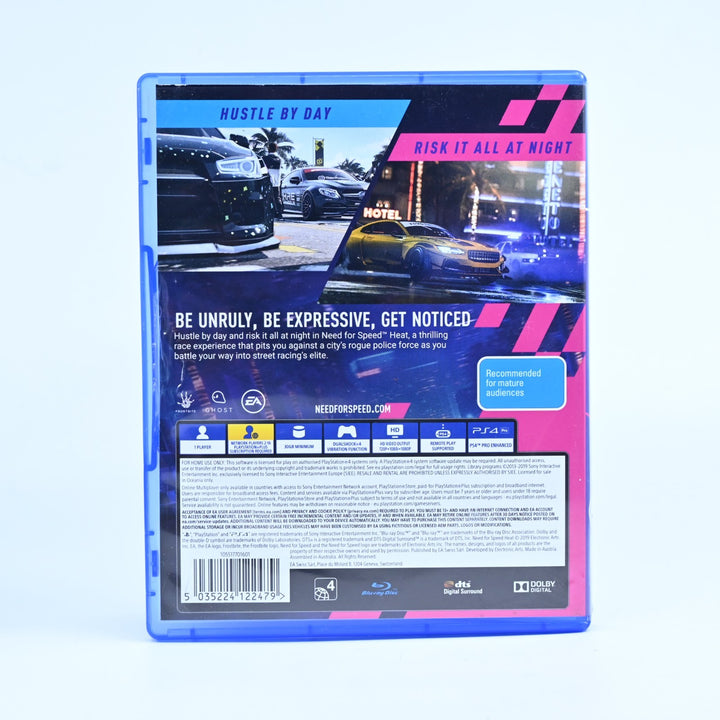 Need For Speed Heat - Sony Playstation 4 / PS4 Game - FREE POST!