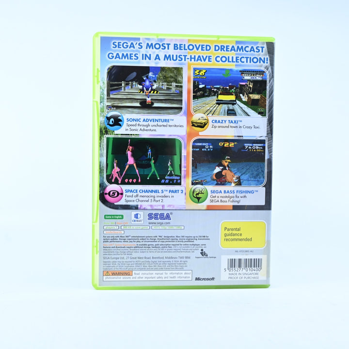 Dreamcast Collection - Xbox 360 Game + Manual - PAL - MINT DISC!