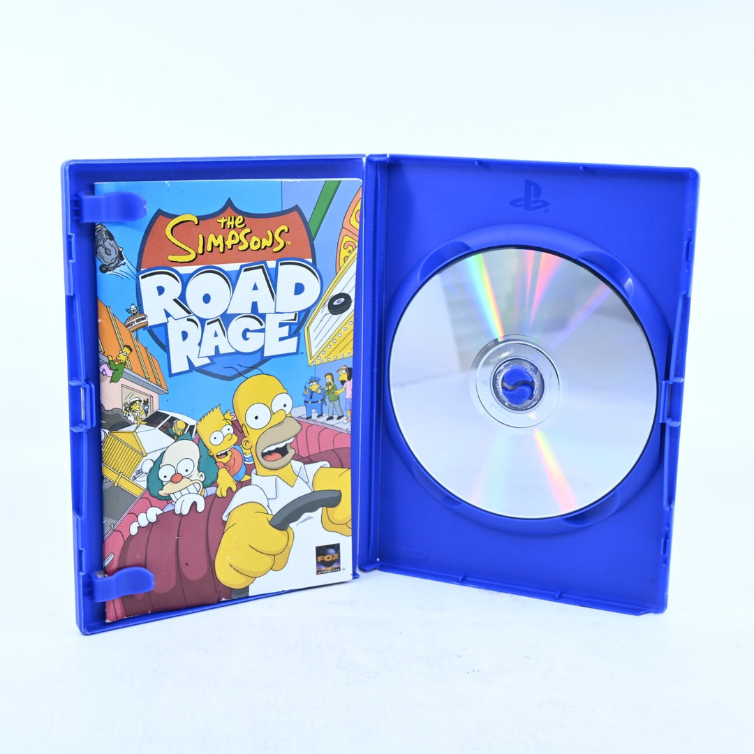 The Simpsons Road Rage - Sony Playstation 2 / PS2 Game + Manual - PAL