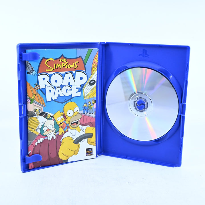 The Simpsons Road Rage - Sony Playstation 2 / PS2 Game + Manual - PAL