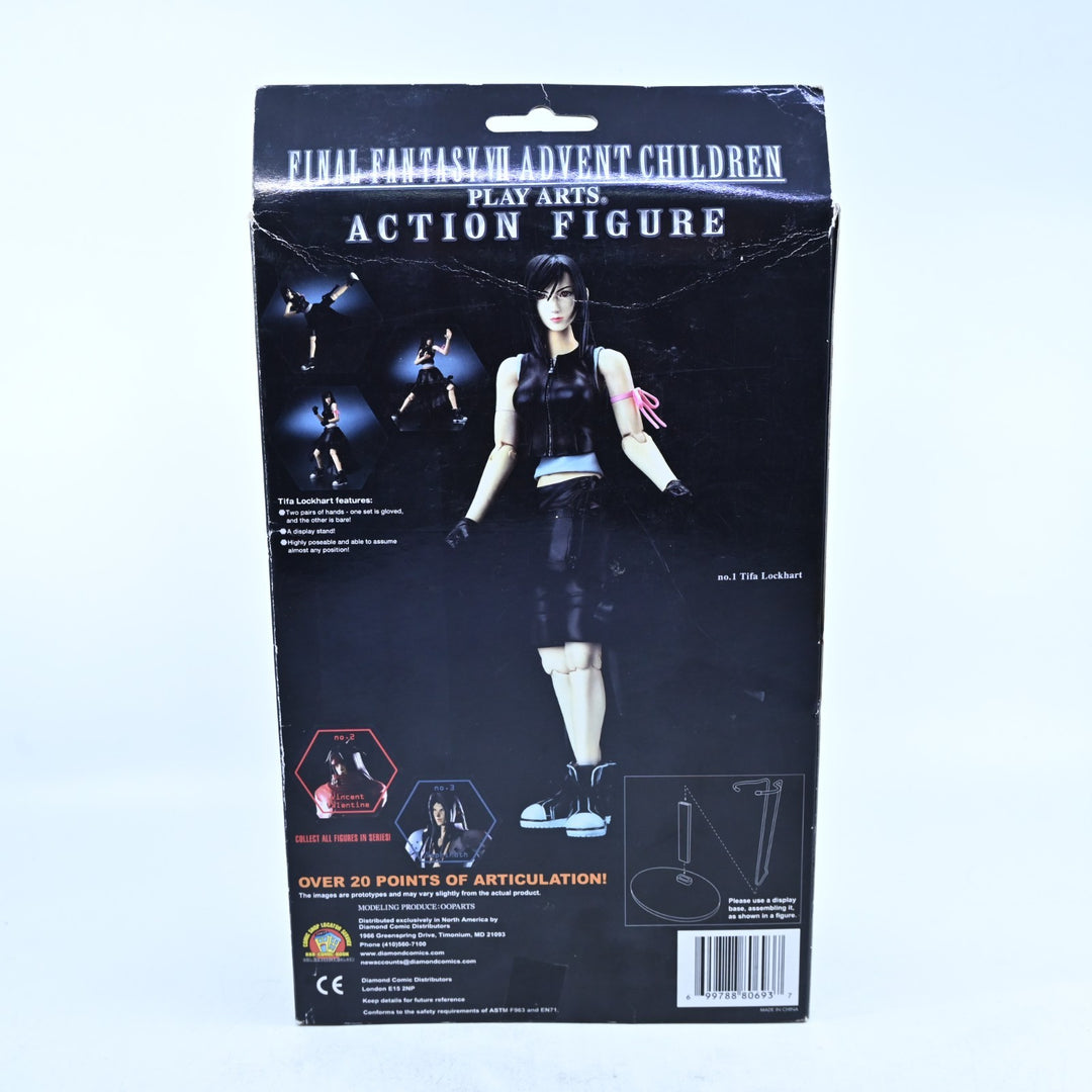 SEALED! Tifa Lockhart Final Fantasy VII Advent Children Play Arts Action Figure