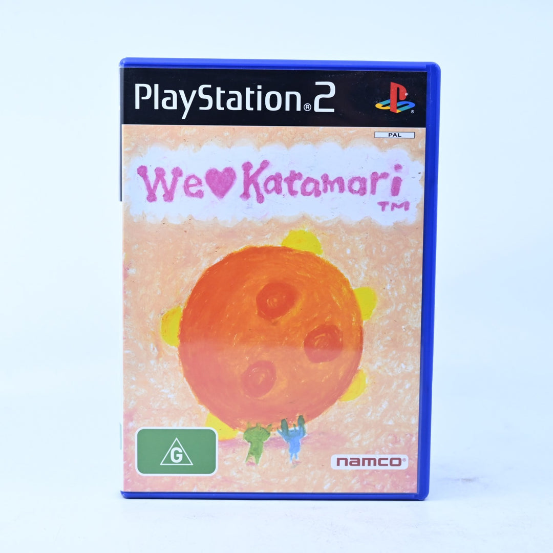 We Love Katamari - Sony Playstation 2 / PS2 Game + Manual - PAL - MINT DISC!