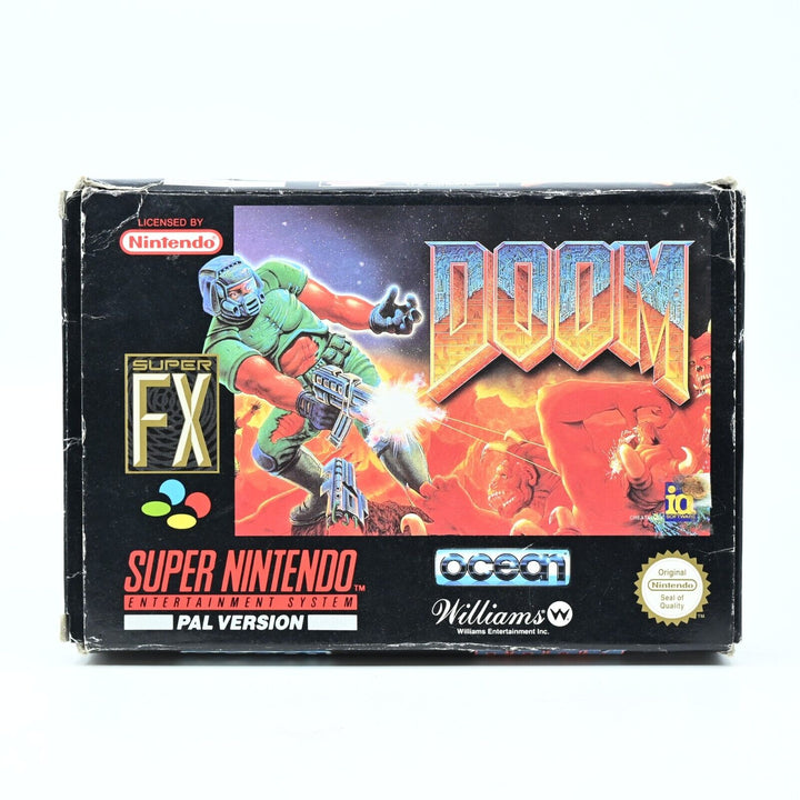 Doom - Super Nintendo / SNES Boxed Game - PAL - FREE POST!