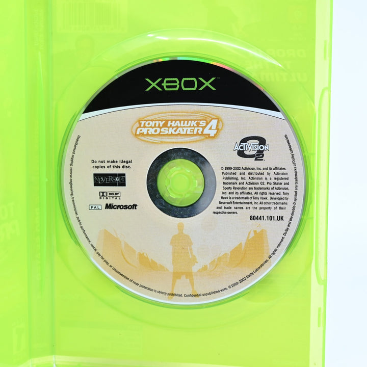 Tony Hawks Pro skater 4 - Original Xbox Game - Disc Only - PAL - MINT DISC!