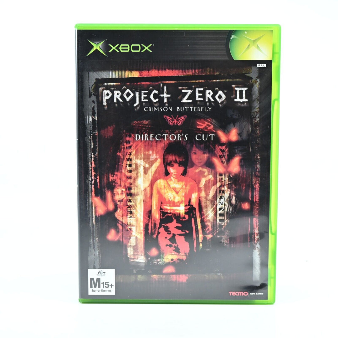 Project Zero II 2: Crimson Buttefly Director's Cut- Original Xbox Game + Manual