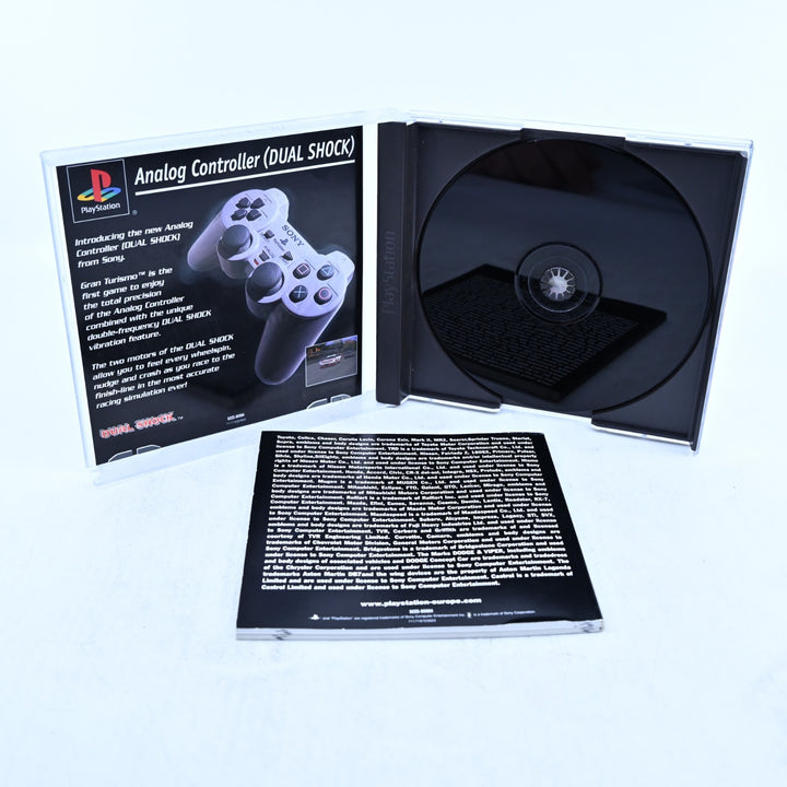 Gran Turismo - Sony Playstation 1 / PS1 Game + Manual - PAL - MINT DISC!