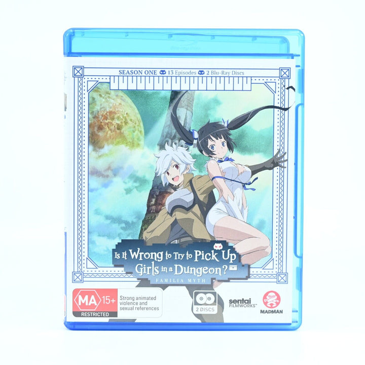 Is it Wrong to Pick Up Girls in a Dungeon? Season 1 - Blu-ray - MINT DISCS Anime