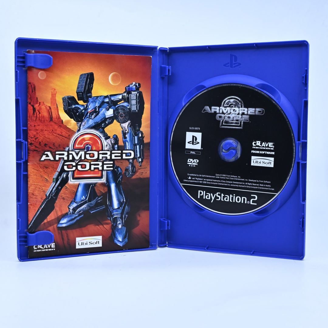 Armored Core 2 - Sony Playstation 2 / PS2 Game + Manual - PAL - MINT DISC!