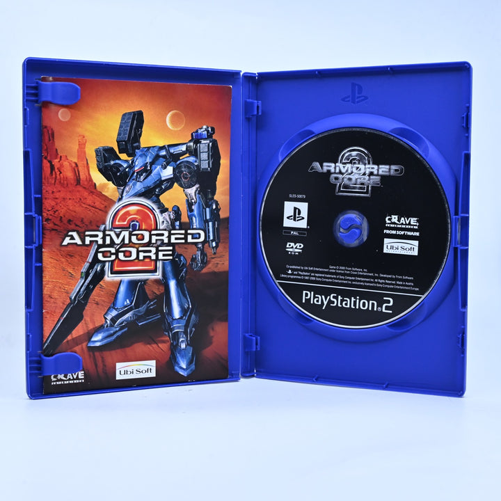 Armored Core 2 - Sony Playstation 2 / PS2 Game + Manual - PAL - MINT DISC!