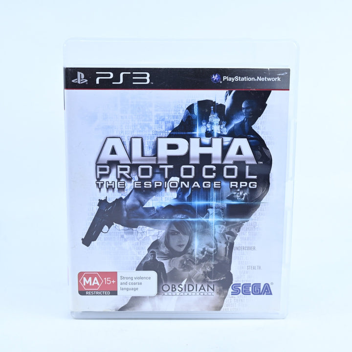 Alpha Protocol: The Espionage RPG - Sony Playstation 3 / PS3 Game - MINT DISC!