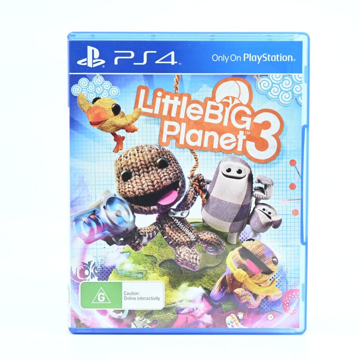 Little Big Planet 3 - Sony Playstation 4 / PS4 Game - MINT DISC!