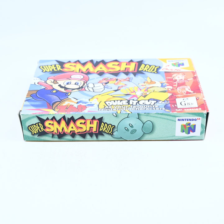 Super Smash Bros. - N64 / Nintendo 64 Boxed Game - PAL - FREE POST!