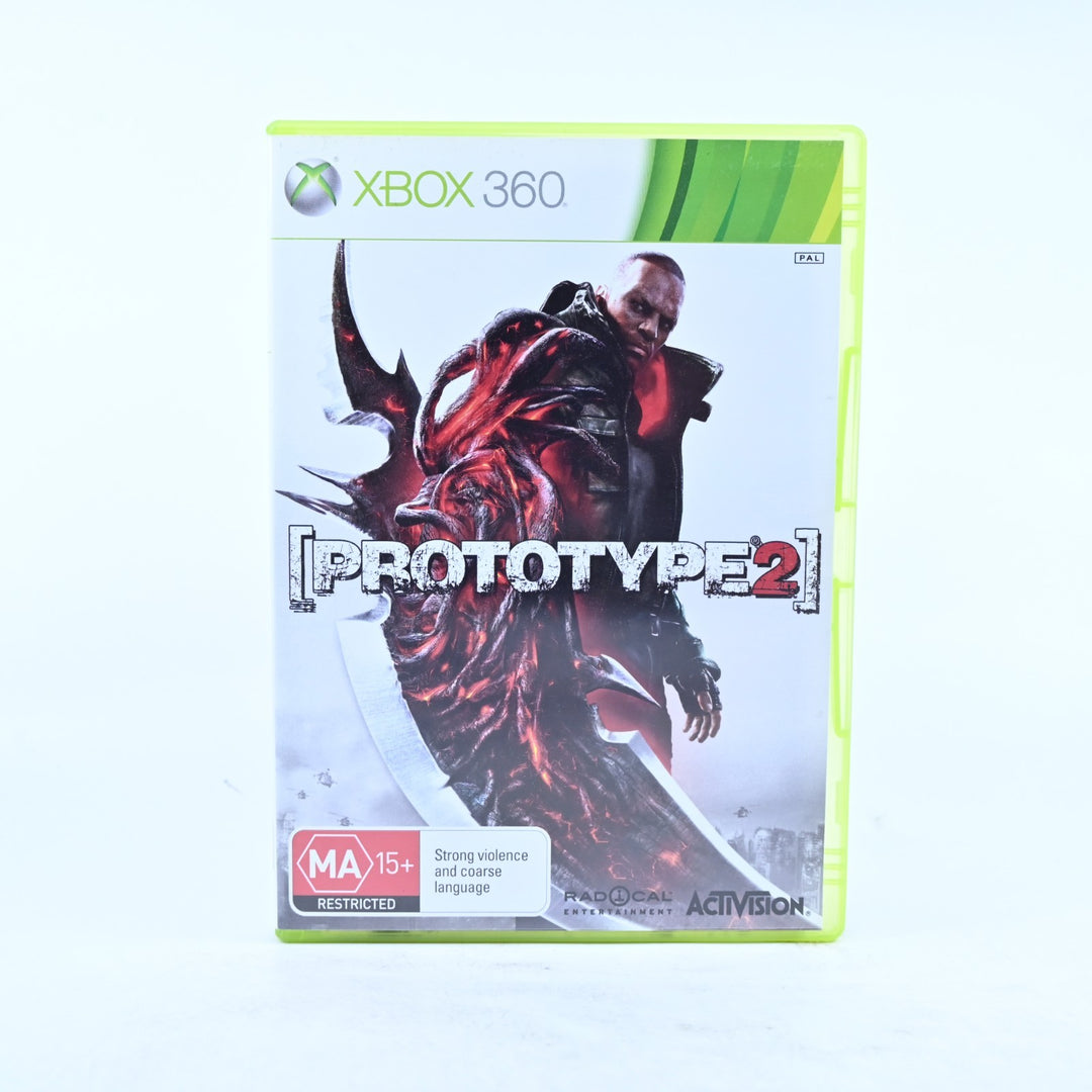 Prototype 2 - Xbox 360 Game + Manual - PAL - MINT DISC!