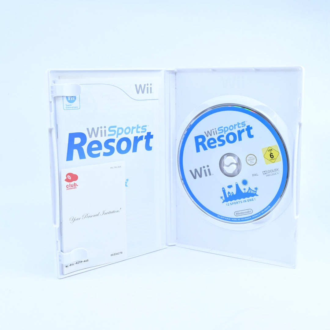 Wii Sports Resort - Nintendo Wii Game + Manual - PAL - MINT DISC!