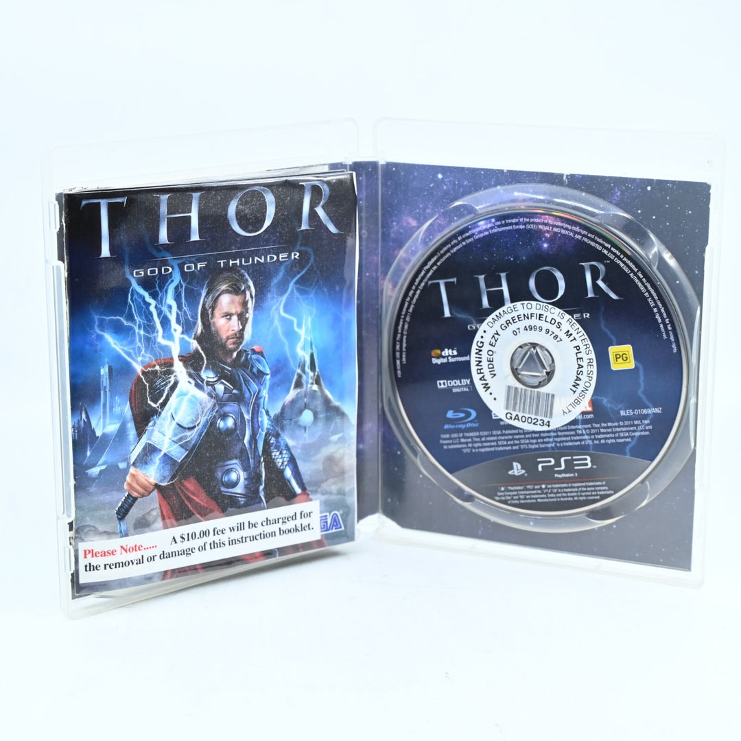 Thor - Sony Playstation 3 / PS3 Game + Manual - FREE POST! - EX-Rental