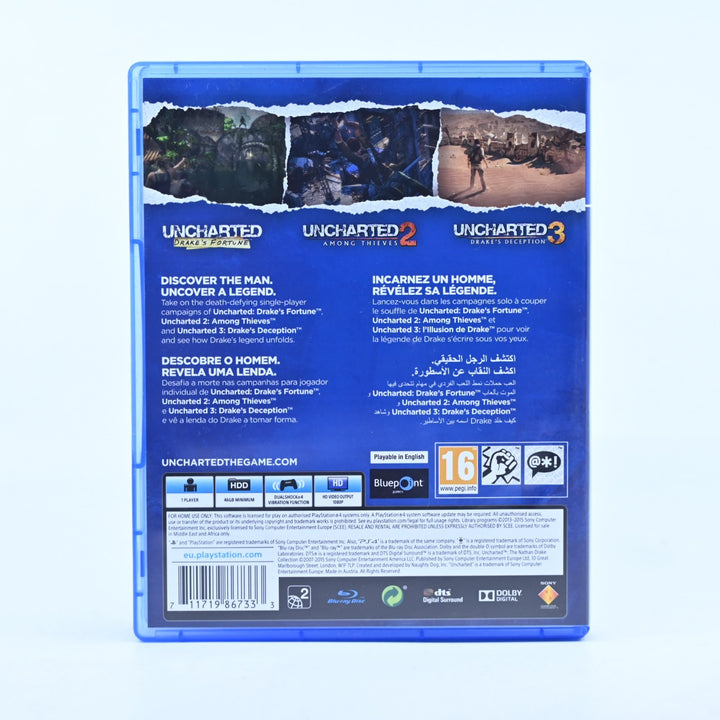 Uncharted: The Nathan Drake Collection - Sony Playstation 4 / PS4 Game