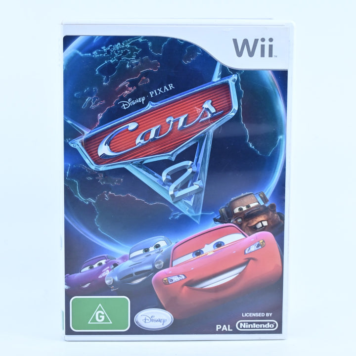 Cars 2 - Nintendo Wii Game + Manual - PAL - MINT DISC!