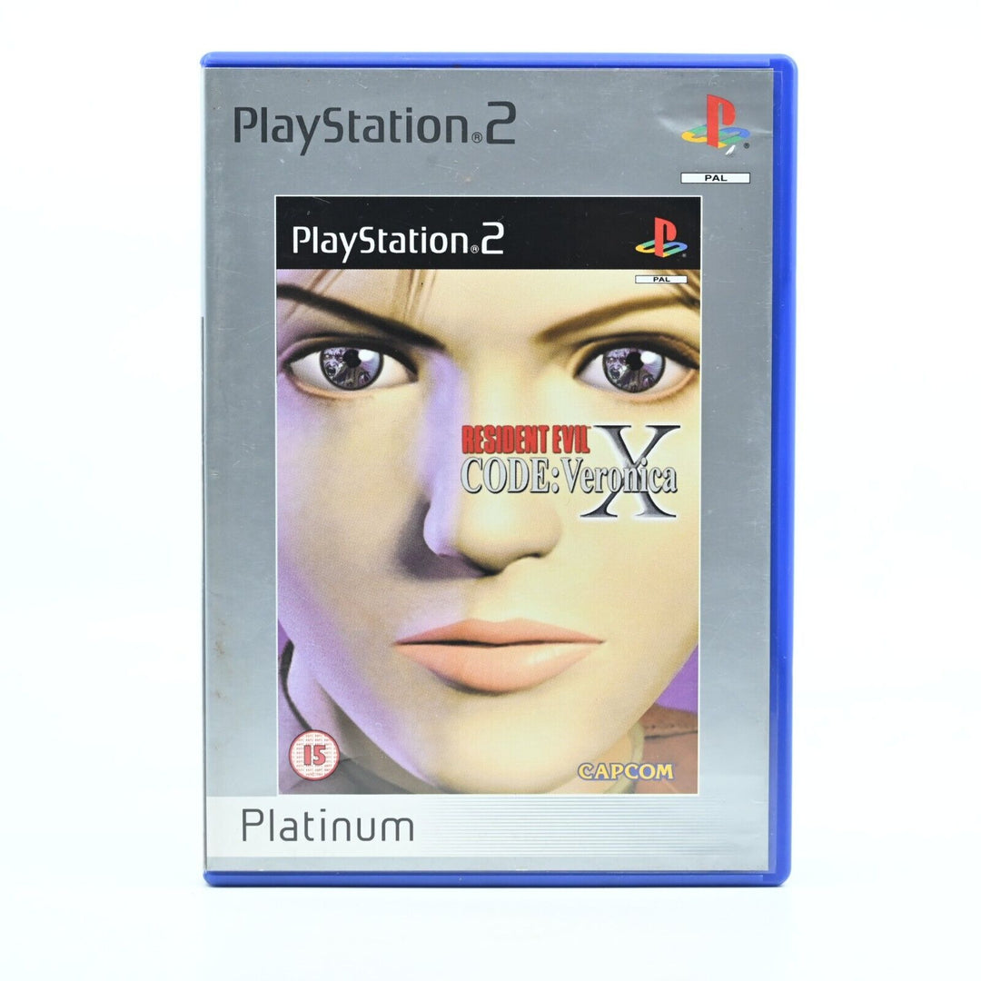 Resident Evil Code: Veronica X - Sony Playstation 2 / PS2 Game + Manual - PAL