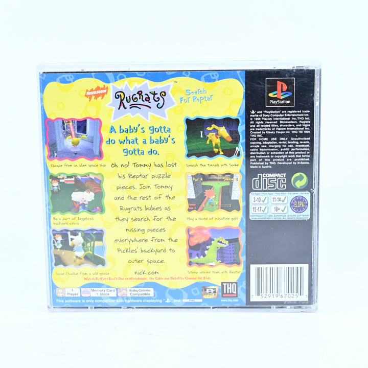 Rugrats Search for Reptar - Sony Playstation 1 / PS1 Game + Manual - PAL