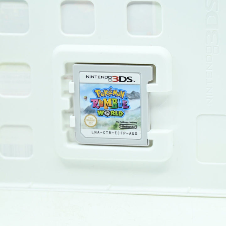 LIKE NEW! Pokemon Rumble World - Nintendo 3DS Game - PAL - FREE POST!