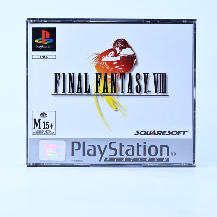 Final Fantasy VIII - Sony Playstation 1 / PS1 Game + Manual - PAL - MINT DISC!