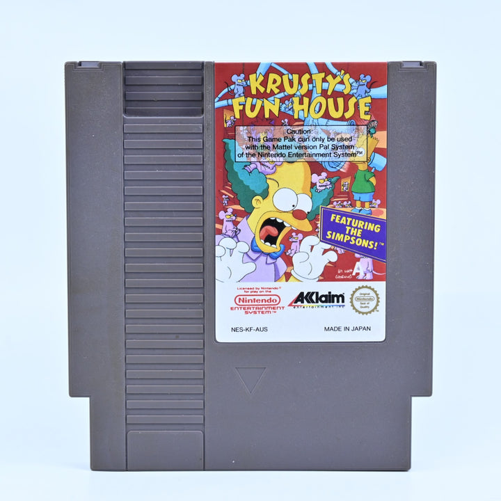 Krusty’s Fun House - Nintendo Entertainment System / NES Game - PAL - FREE POST!