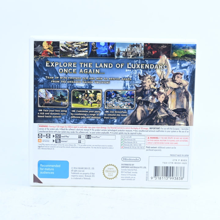 Bravely Second: End Layer - Nintendo 3DS Game - PAL - FREE POST!