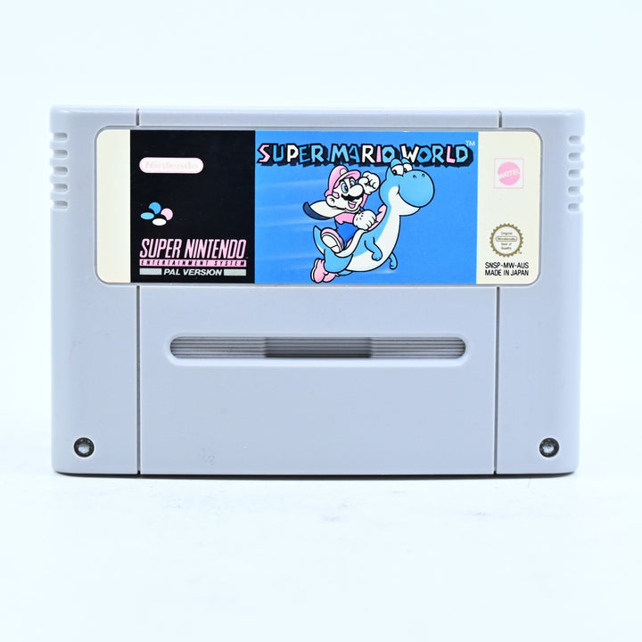 Super Mario World - Super Nintendo / SNES Game - PAL - FREE POST!