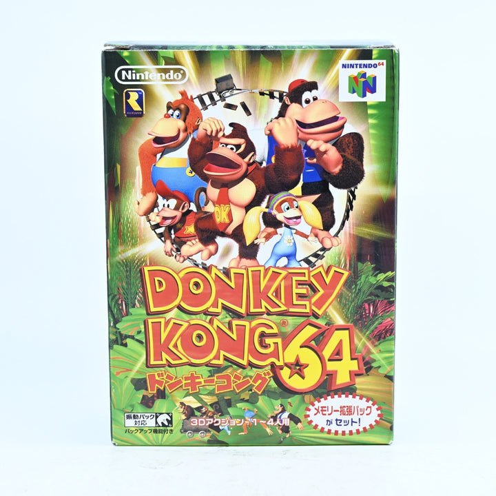 Donkey Kong 64 + Trading Cards - No Expansion Pak - N64 / Nintendo 64 Boxed Game