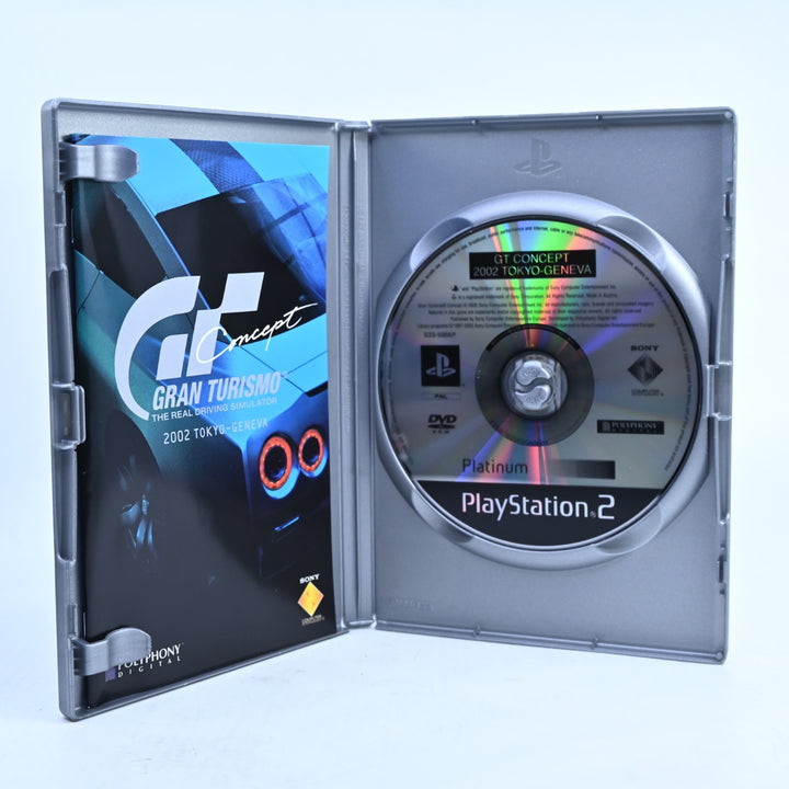 Gran Turismo Concept 2002 Tokyo-Geneva - PS2 Game + Manual - PAL
