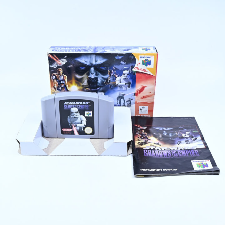Star Wars: Shadows of the Empire - N64 / Nintendo 64 Boxed Game - PAL