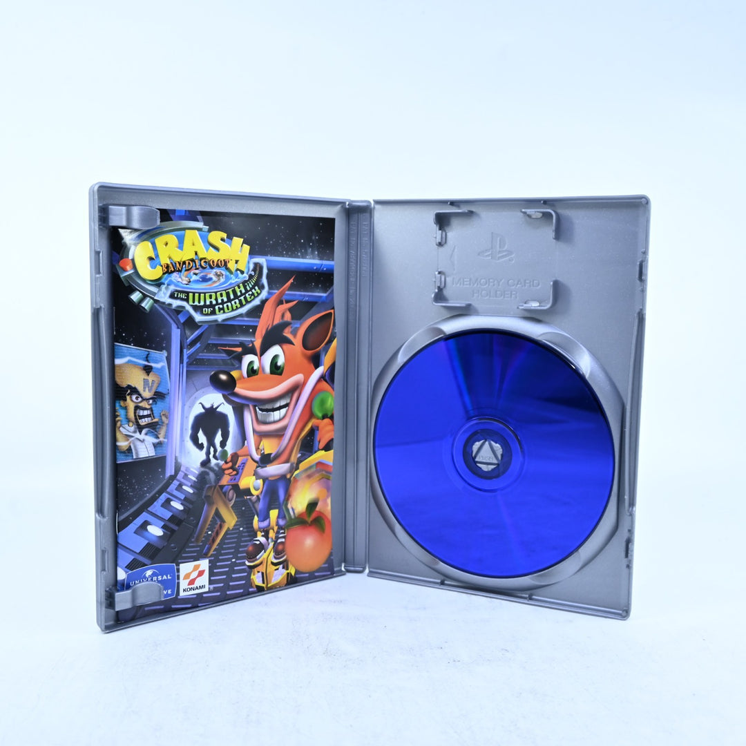 Crash Bandicoot: The Wrath of Cortex - Sony Playstation 2 / PS2 Game + Manual