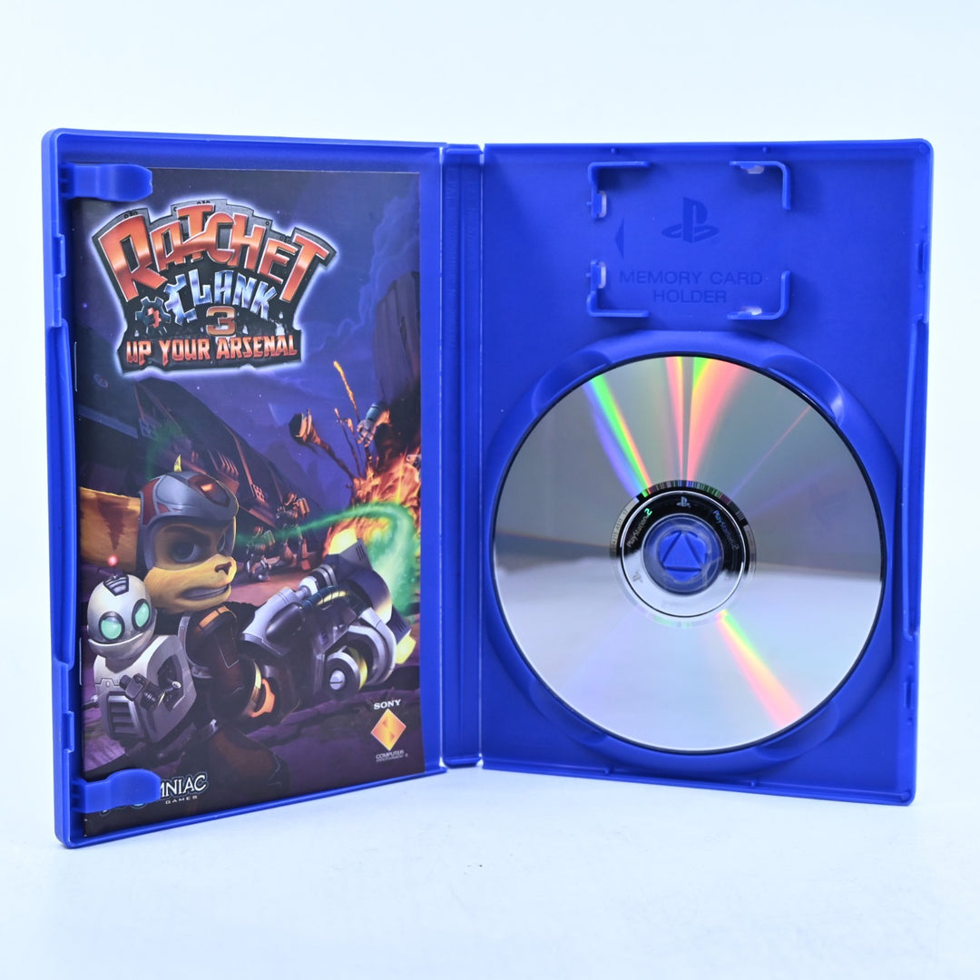 Ratchet & Clank 3: Up Your Arsenal - Sony Playstation 2 / PS2 Game + Manual