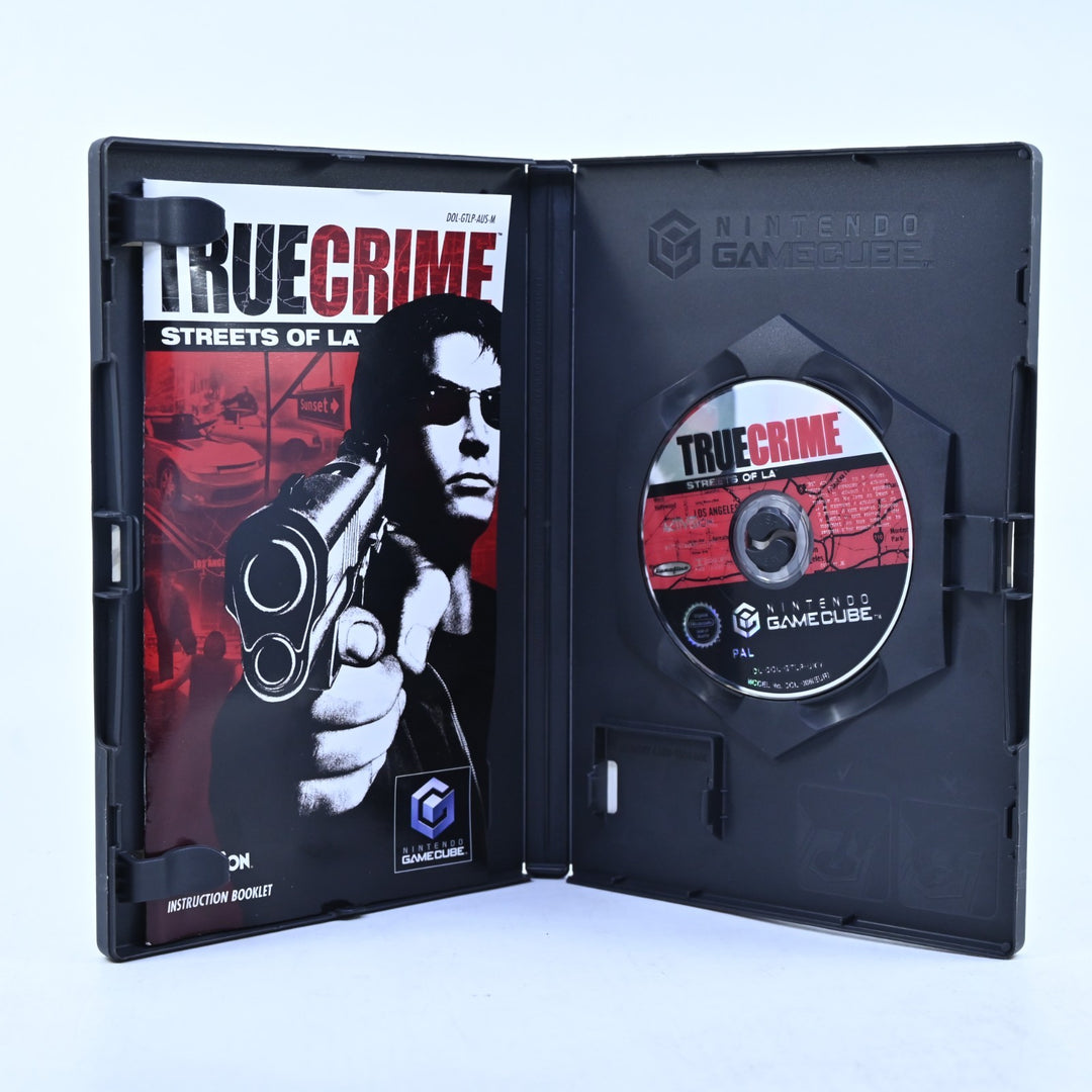 True Crime Streets of LA - Nintendo Gamecube Game + Manual - PAL - FREE POST!