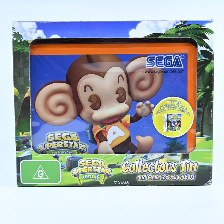 Sega Superstars Tennis Collectors Tin - Nintendo DS Accessory / Nintendo DS Game