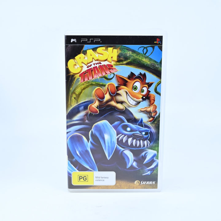 Crash Of The Titans - Sony PSP Game - No Manual - FREE POST!